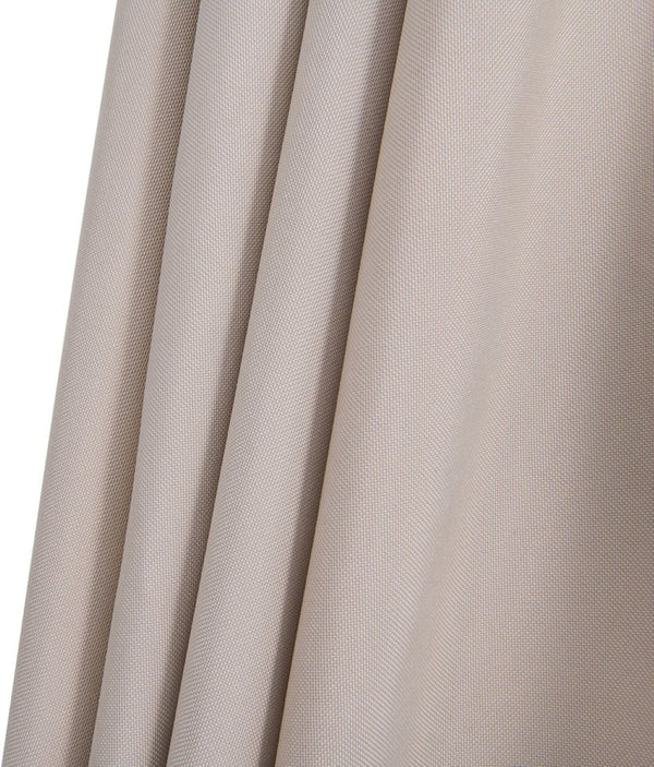 Meridian Furniture Amalfi Resort Style Patio Umbrella with Uv Resistant Polyester Fabric and Base Set 55018Beige-AB