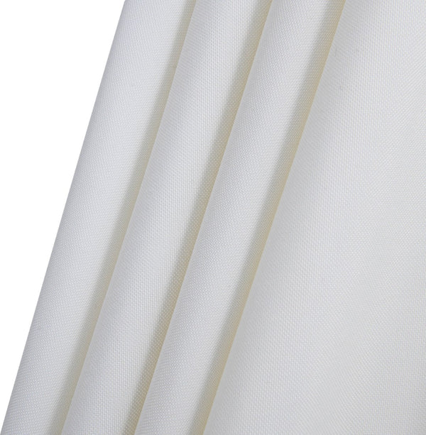 Meridian Furniture Amalfi Resort Style Outdoor Patio Umbrella Uv Resistant Polyester Canopy with Aluminum Pole White Style 3 55019White-U