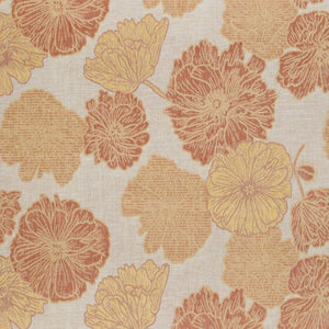 HomeRoots 8' X 10' Coral and Beige Floral Indoor-Outdoor Rug - Durable, Stylish, Easy-Clean for Any Space 550244
