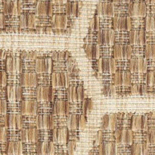 HomeRoots 5' Modern Abstract Area Rug in Beige, Black, and Gray – Stain-Resistant, Non-Skid, Durable Design 5' X 7' 550303