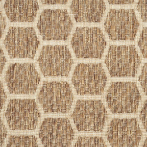HomeRoots 5' Modern Abstract Area Rug in Beige, Black, and Gray – Stain-Resistant, Non-Skid, Durable Design 5' X 7' 550303