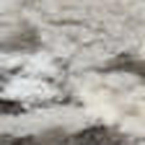 HomeRoots 5' Abstract Ivory and Gray Non-Skid Area Rug - Soft, Stain-Resistant, Durable for High-Traffic Spaces 5' X 7' 550313