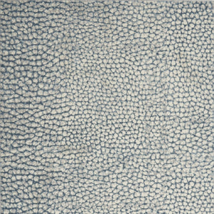 Homeroots 5' X 7' Ivory Blue And Gray Animal Print Power Loom Area Rug  Polypropylene,Polyester 550332