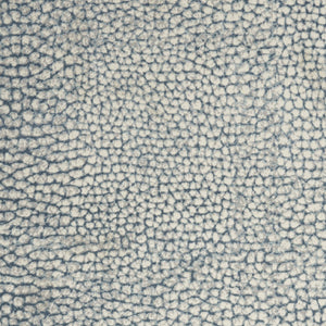 Homeroots 5' X 7' Ivory Blue And Gray Animal Print Power Loom Area Rug  Polypropylene,Polyester 550332