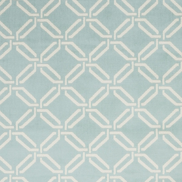 Homeroots 6' X 9' Beige And Green Trellis Non Skid Area Rug  Polypropylene 550356