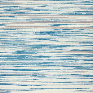 Homeroots 6' X 9' Ivory Blue And Gray Abstract Non Skid Area Rug  Polypropylene 550384