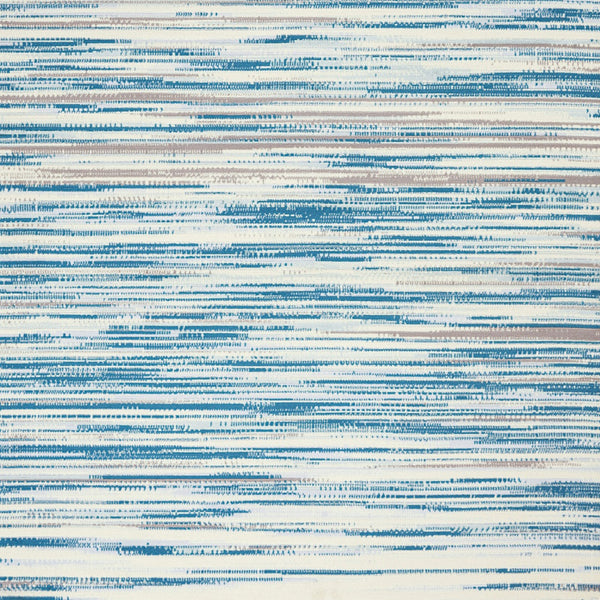 Homeroots 6' X 9' Ivory Blue And Gray Abstract Non Skid Area Rug  Polypropylene 550384