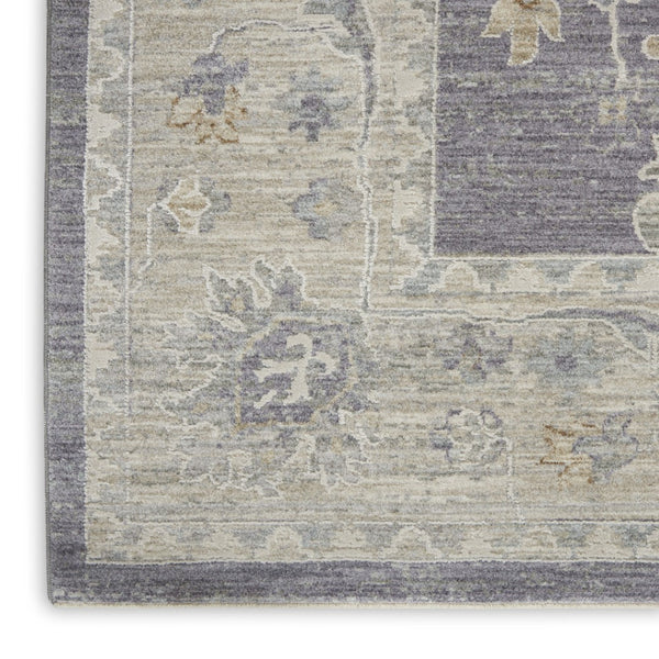 HomeRoots 4' Elegant Pink and Ivory Floral Power Loom Area Rug for Timeless Charm in Any Room Decor 4' X 6' 550416