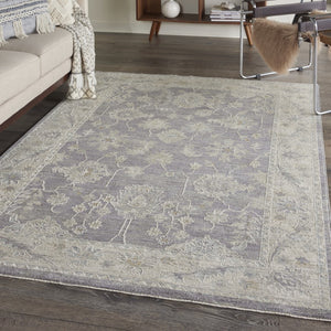 HomeRoots 4' Elegant Pink and Ivory Floral Power Loom Area Rug for Timeless Charm in Any Room Decor 4' X 6' 550416
