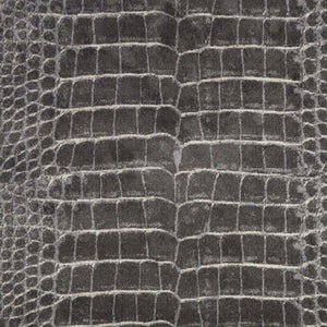 Homeroots 5' X 7' Beige Charcoal And Cream Animal Print Distressed Non Skid Area Rug  Polyester 550420