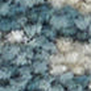 HomeRoots 5' Teal and Ivory Abstract Area Rug – Stain-Resistant, Non-Skid, Durable Design for Modern Spaces 5' X 7' 550444