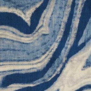 HomeRoots 5' Contemporary Gray, Black & Beige Non-Skid Area Rug – Durable, Stylish, & Easy to Clean for Homes 5' X 7' 550497