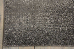 Homeroots 5' X 7' Ivory Black And Gray Botanical Leaves Non Skid Area Rug  Polyester 550504