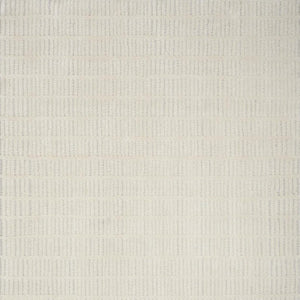 HomeRoots 5' Elegant Ivory and Gray Abstract Area Rug - Soft, Durable Design for Modern Living Spaces 5' X 7' 550591
