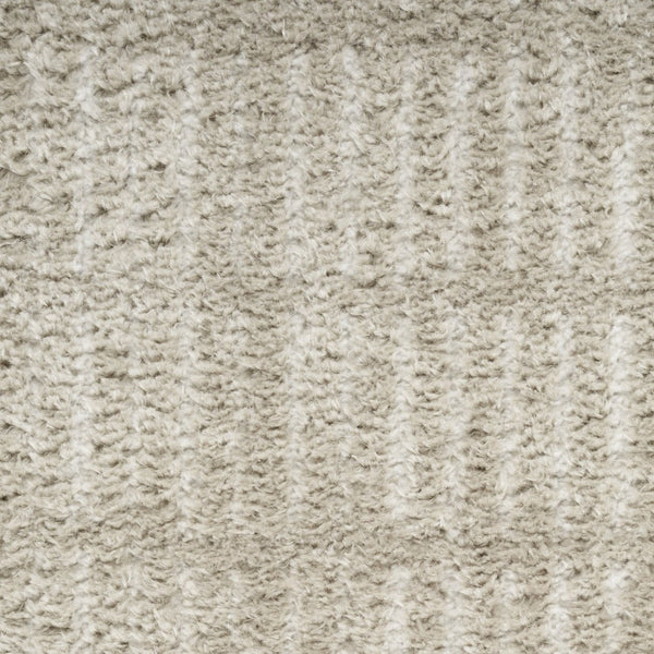HomeRoots 5' Modern Gray and Ivory Abstract Area Rug – Stain-Resistant, Durable, Stylish Accent for Any Room 5' X 7' 550604