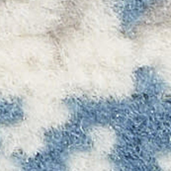 HomeRoots 5' Luxurious Ivory, Black, and Taupe Abstract Distressed Non-Skid Area Rug for Modern Homes 8' X 10' 550609