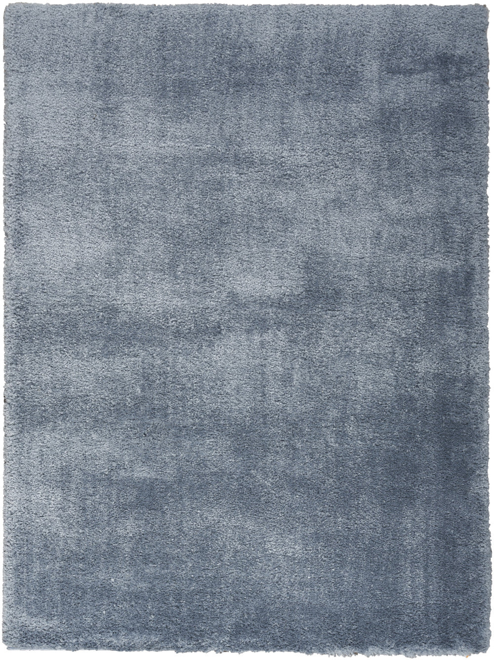 Homeroots 4' X 6' Blue Shag Area Rug  Polyester 550615