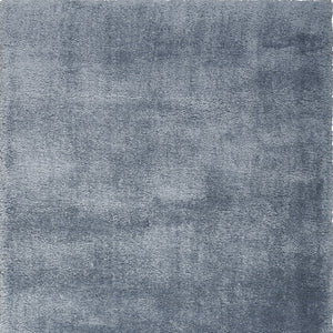 Homeroots 4' X 6' Blue Shag Area Rug  Polyester 550615