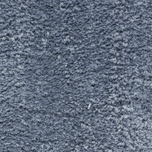 HomeRoots 4' Plush Blue Shag Area Rug - Luxurious Softness, Stain Resistant, Perfect for Homes with Kids & Pets 4' X 6' 550615