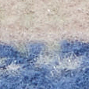 HomeRoots 7' Ivory and Blue Floral Distressed Area Rug - Timeless Charm for High-Traffic Spaces and Homes 7' X 10' 550616