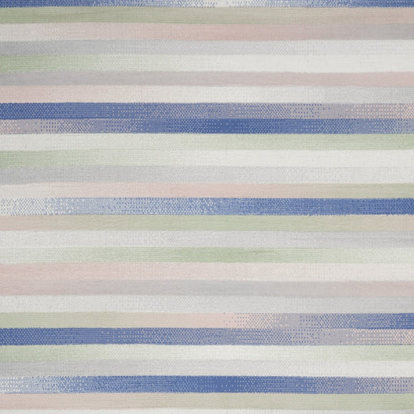 Homeroots 7' X 10' Ivory Tan And Blue Abstract Distressed Non Skid Area Rug  Polypropylene 550623