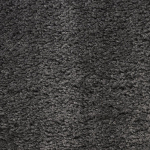 HomeRoots 4' Plush Gray Shag Area Rug – Soft, Durable, Stain-Resistant Design for Cozy Living Spaces 4' X 6' 550662
