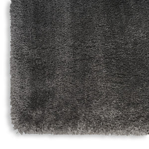 HomeRoots 4' Plush Gray Shag Area Rug – Soft, Durable, Stain-Resistant Design for Cozy Living Spaces 4' X 6' 550662