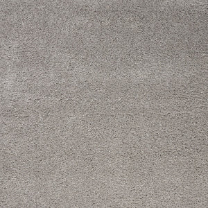 Homeroots 5' X 7' Gray Shag Non Skid Area Rug  Polypropylene 550688
