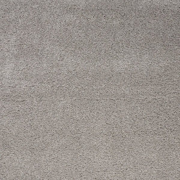Homeroots 5' X 7' Gray Shag Non Skid Area Rug  Polypropylene 550688