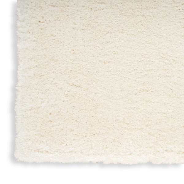 HomeRoots 4' Ivory Shag Area Rug - Luxuriously Soft, Durable & Versatile for Cozy Spaces, Kids & Pets Friendly 4' X 6' 550695
