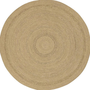 HomeRoots 8' Handmade Round Seagrass Area Rug - Eco-Friendly, Durable Design for Indoor & Outdoor Spaces 550720