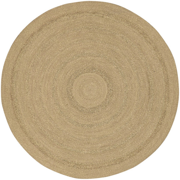 HomeRoots 8' Handmade Round Seagrass Area Rug - Eco-Friendly, Durable Design for Indoor & Outdoor Spaces 550720