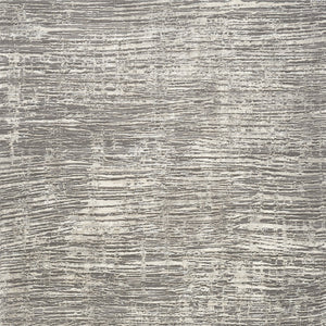 Homeroots 6' X 9' Ivory And Gray Abstract Non Skid Area Rug  Polyester 550728