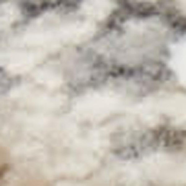 HomeRoots 5' Modern Abstract Area Rug in Ivory, Gray & Black - Durable, Stain-Resistant, Non-Skid Design 6' X 9' 550730