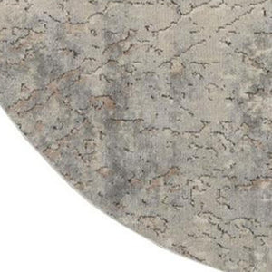 HomeRoots 4' Blue and Red Floral Distressed Area Rug - Vintage Charm, Stain-Resistant, Perfect for High Traffic Spaces 4' X 6' 550820