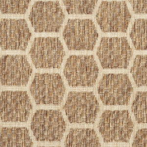 HomeRoots 5' Modern Abstract Area Rug in Beige, Black, and Gray – Stain-Resistant, Non-Skid, Durable Design 8' X 10' 550830