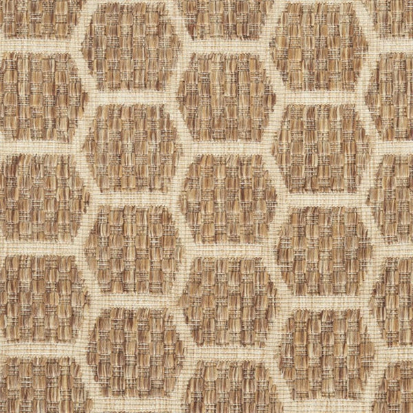 HomeRoots 5' Modern Abstract Area Rug in Beige, Black, and Gray – Stain-Resistant, Non-Skid, Durable Design 8' X 10' 550830