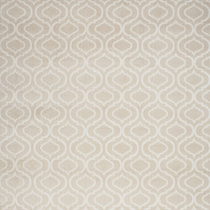 Homeroots 8' X 10' Beige And Ivory Trellis Non Skid Area Rug  Polypropylene 550858