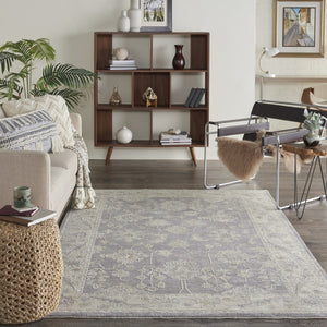 HomeRoots 4' Elegant Pink and Ivory Floral Power Loom Area Rug for Timeless Charm in Any Room Decor 5' X 8' 550887