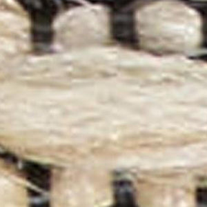 HomeRoots 8' Elegant Beige and Ivory Damask Distressed Area Rug for Timeless Living Room Style and Comfort 8' X 10' 550911