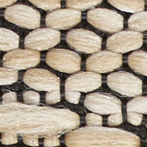 HomeRoots 8' Elegant Beige and Ivory Damask Distressed Area Rug for Timeless Living Room Style and Comfort 8' X 10' 550911