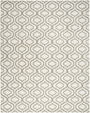 HomeRoots 8' Ivory and Green Trellis Area Rug - Durable, Stain-Resistant Design Perfect for High-Traffic Homes 8' X 10' 550912