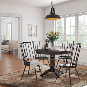 Xenia High Back Dining Chair Set of Two with Metal Frame for Modern Interiors