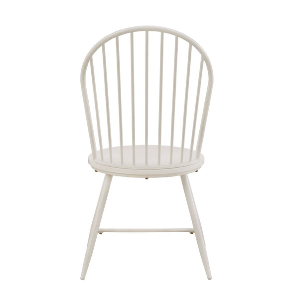 Xenia Iron Hoop High Back Dining Chair Set for Stylish Modern Living Spaces