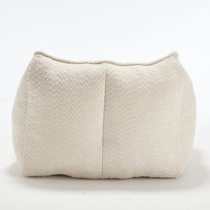 English Elm Sofa plush beanbag chair with superfiber cover and resilient foam filling for ultimate home comfort and relaxation Beige W1996P252264