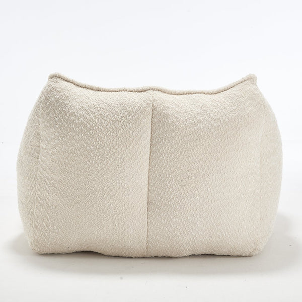 English Elm Sofa plush beanbag chair with superfiber cover and resilient foam filling for ultimate home comfort and relaxation Beige W1996P252264