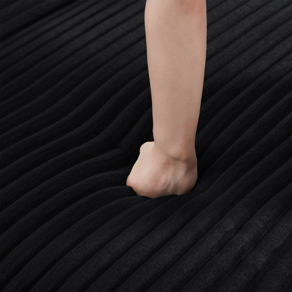 English Elm Sectional U-Shaped Sofa 125.2" With Movable Ottoman & Storage Pockets For Modern Living Room Comfort N719S002080B-GIGA