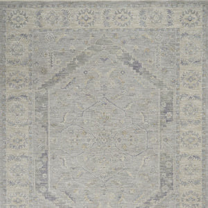 Homeroots 8' X 10' Ivory And Gray Floral Power Loom Area Rug  Polypropylene,Polyester 551085