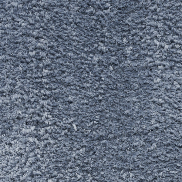 HomeRoots 4' Plush Blue Shag Area Rug - Luxurious Softness, Stain Resistant, Perfect for Homes with Kids & Pets 5' X 7' 551108