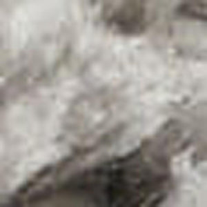HomeRoots 4' Soft Gray Shag Area Rug - Plush, Stain-Resistant, Durable Design for Cozy, Stylish Interiors 5' X 7' 551121